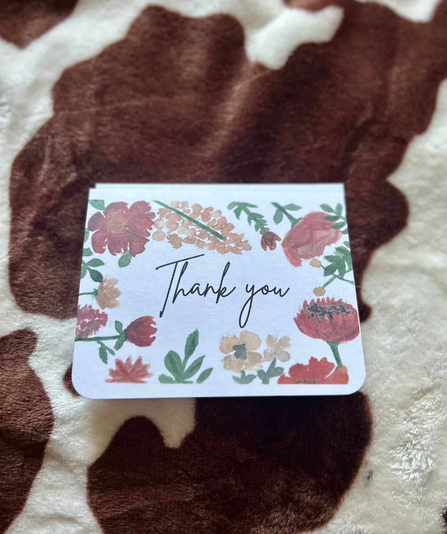 Floral greeting cards