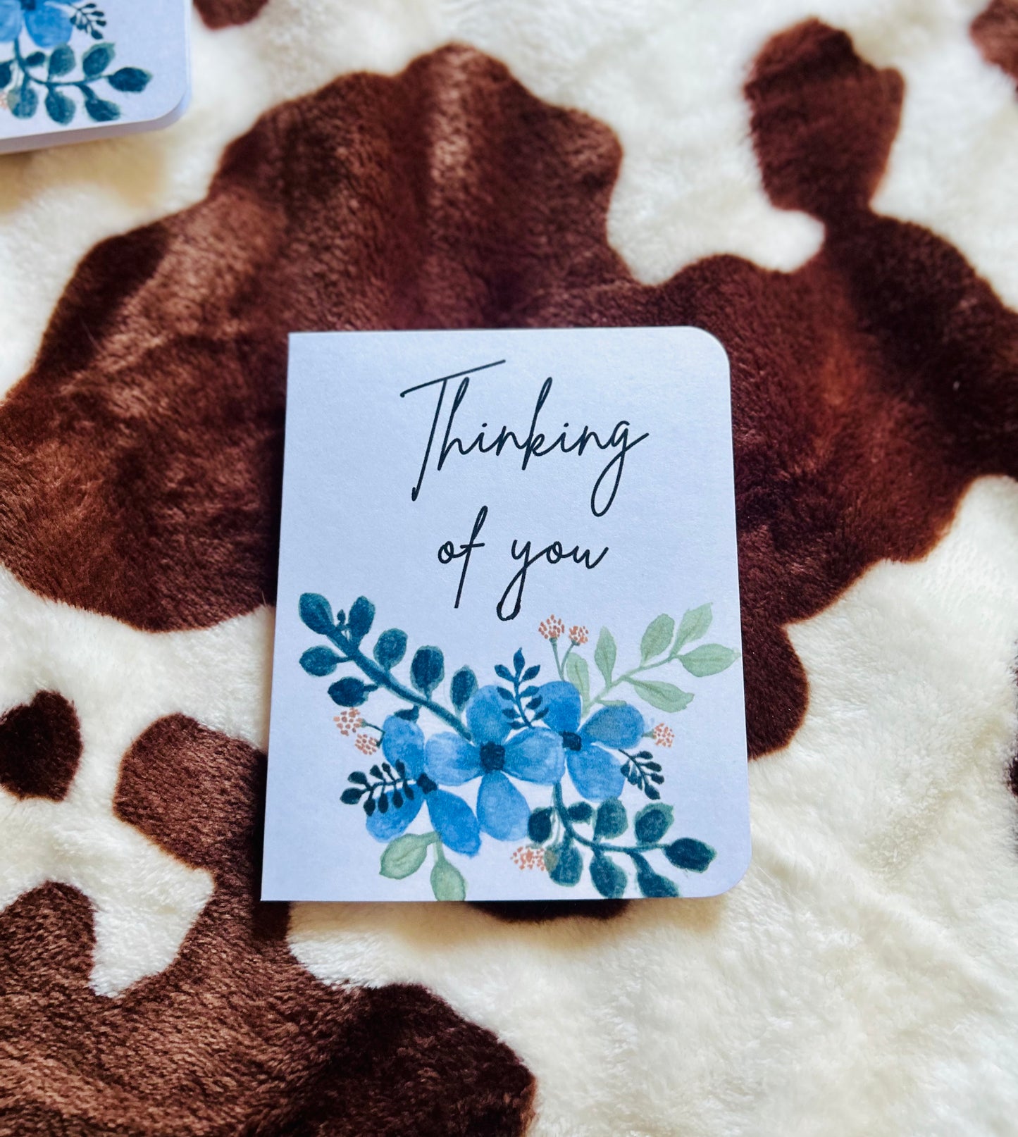 Floral greeting cards