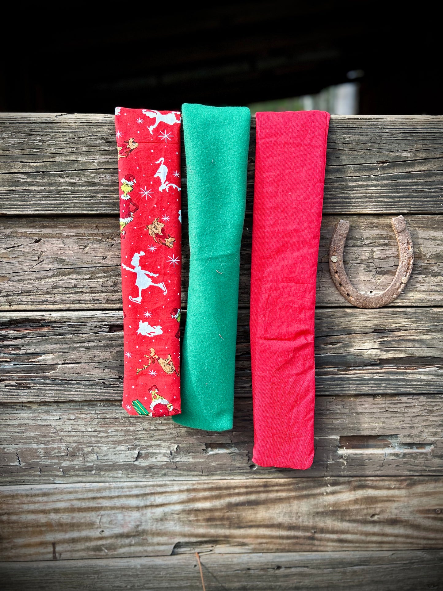 Christmas Patterned tail bags