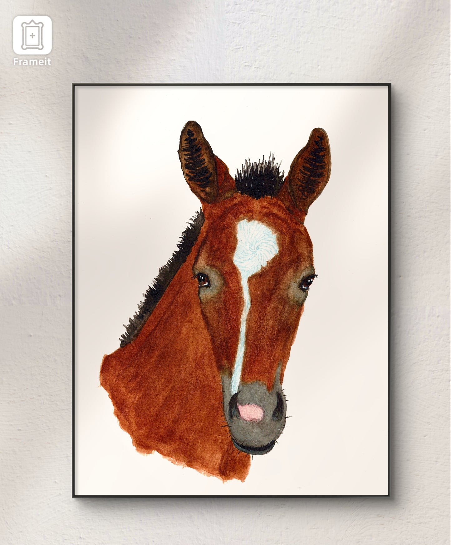 Whispers of the Bay Foal print