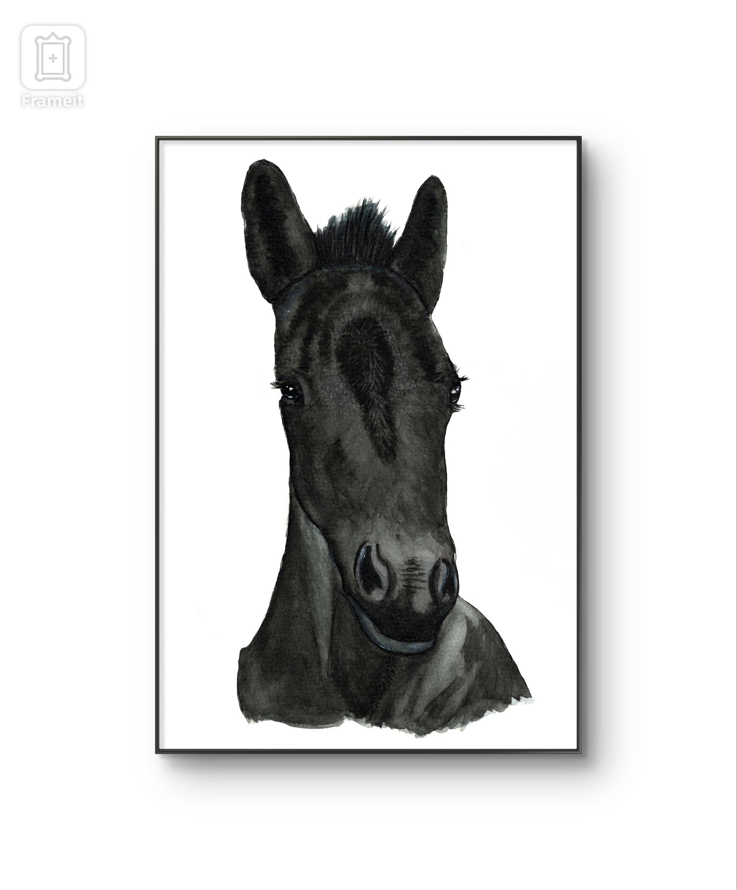 Black beauty print