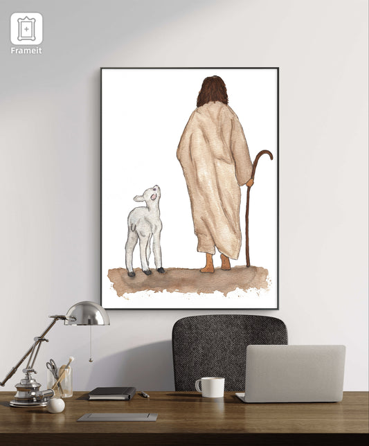 The Good Shepherd print