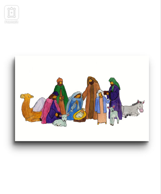 The Manger print