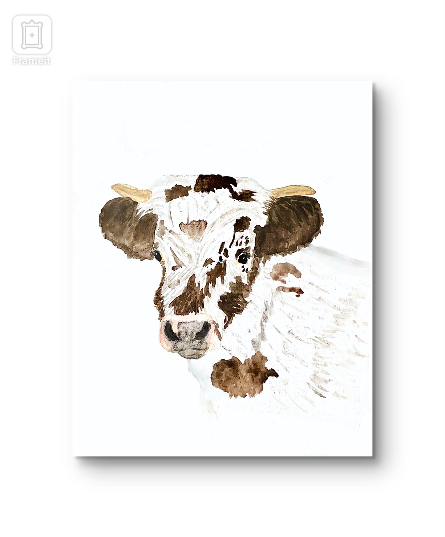 speckled steer print