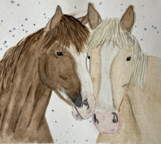 Horse couple