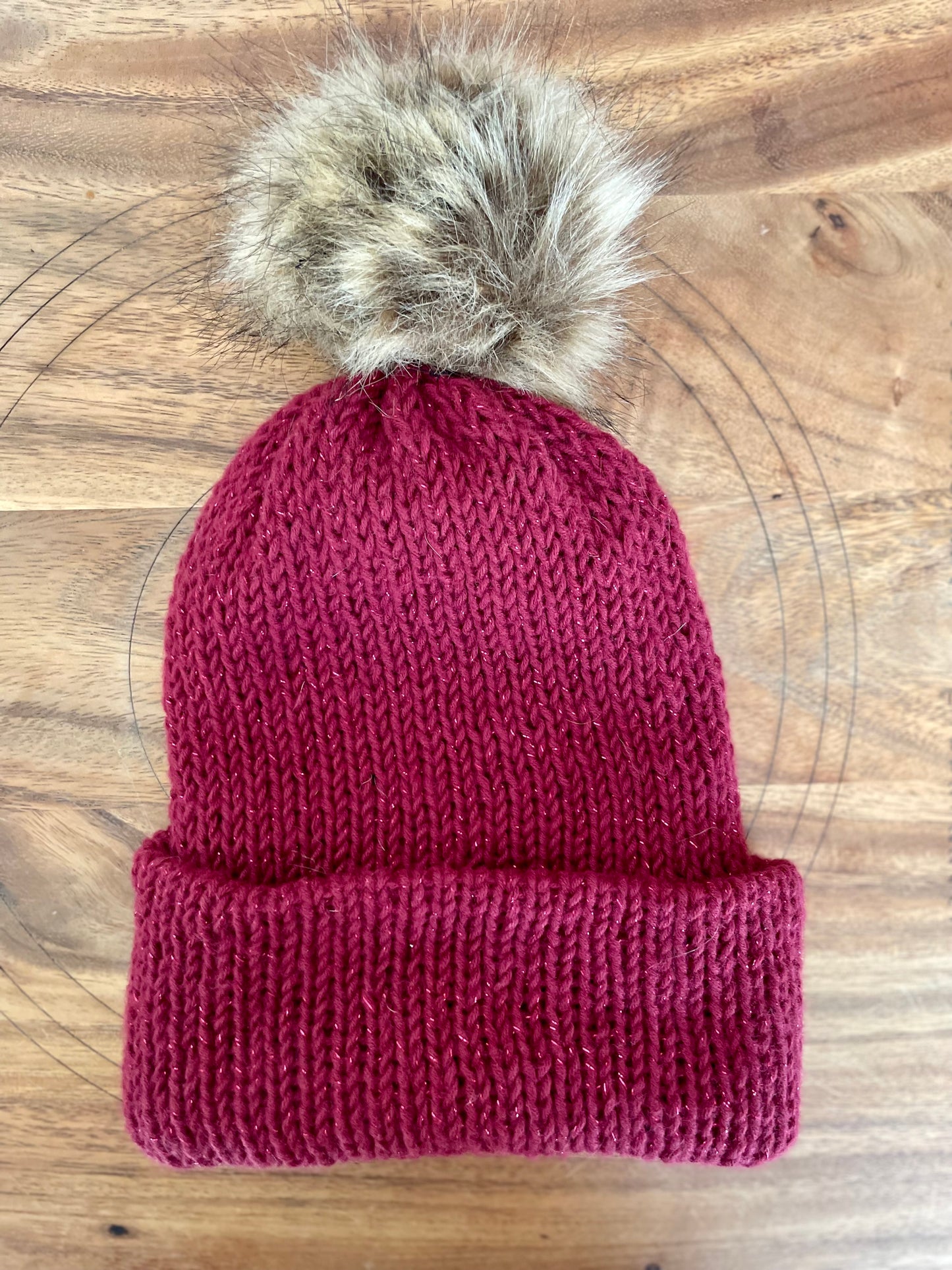 knitted beanie