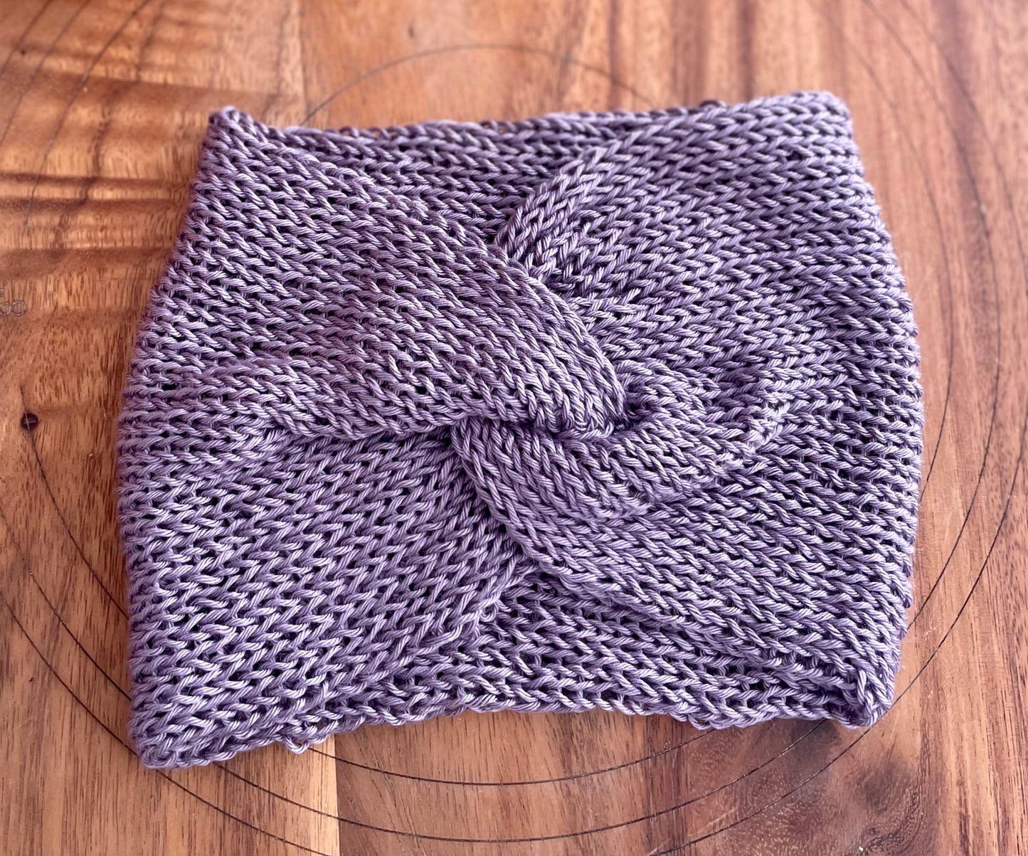 knitted headband/ear warmer