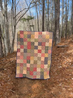 country farmhouse patchwork quilt