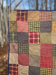 country farmhouse patchwork quilt