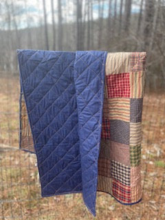 country farmhouse patchwork quilt