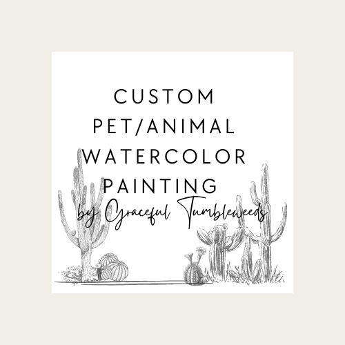 custom pet/animal painting