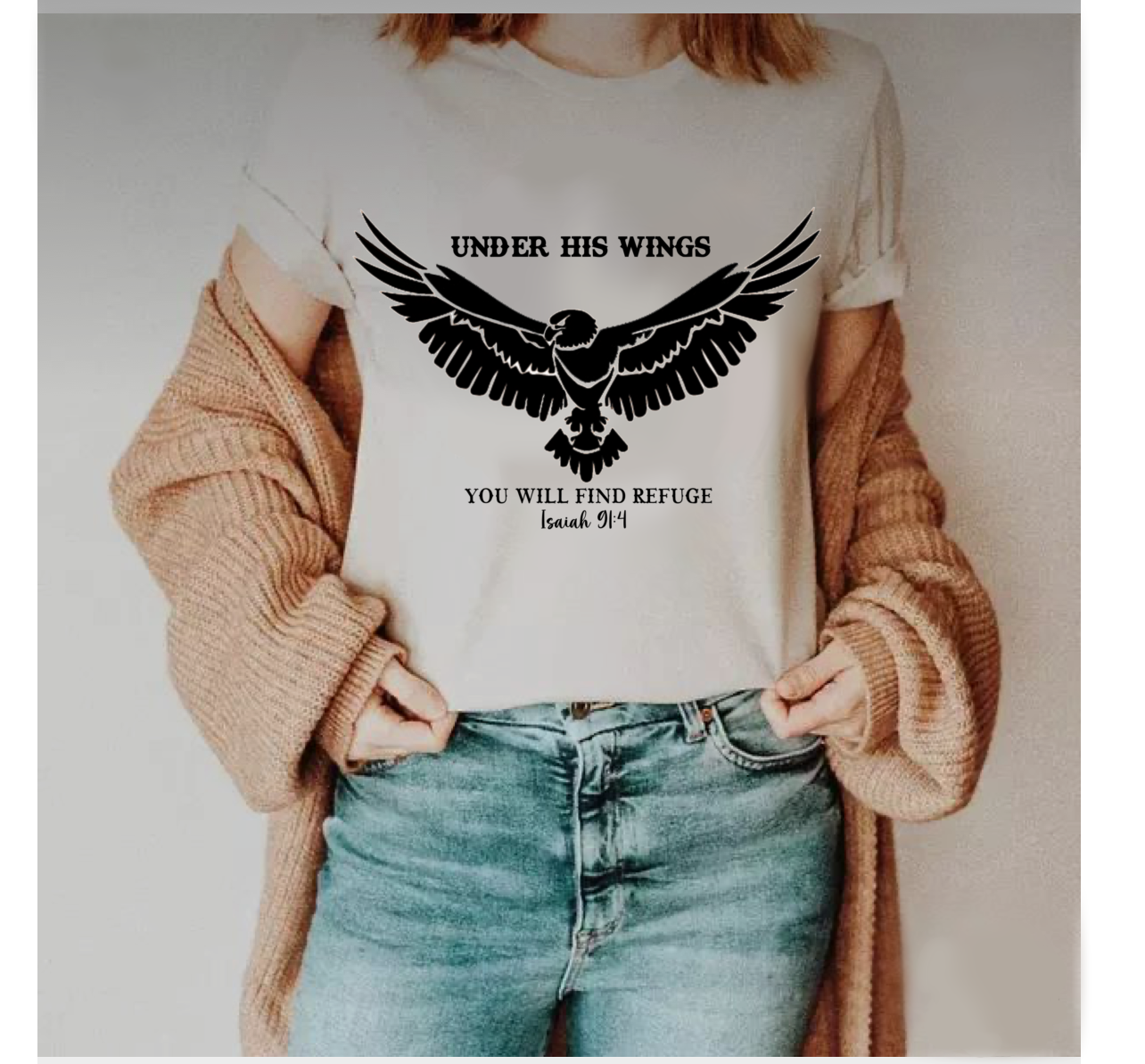 under his wings T-shirt